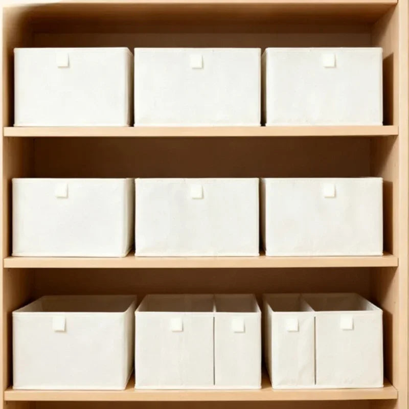 1pcs Pants Storage Box Clothes Organizers of Cabinets Drawers Fabric Foldable Boxes for Bedroom Wardrobe Layering Organization