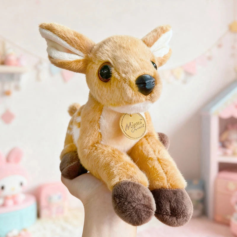 25cm Kawaii Giraffe Plush Toy Stuffed Soft Giraffe Doll for Kids Lovely Deer Room Decor Birthday Gift