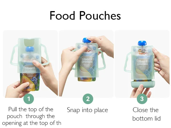 Momcozy Squeeze Pouch Holder for Food Pouches and Drink Boxes