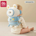 AIBEDILA Triple-sided Fall Baby Head Protector Pillow Cute Animals Anti-Fall Pillow for Crawling Walking Toddler Back Safety Pad