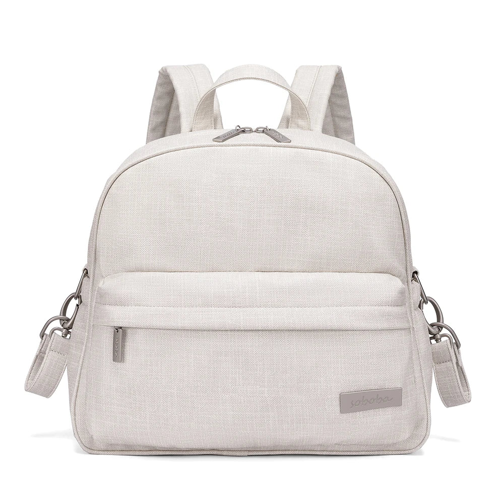 Soboba Diaper Backpack For Women Waterproof Large Capacity Nappy Changing Bag With 2 Straps