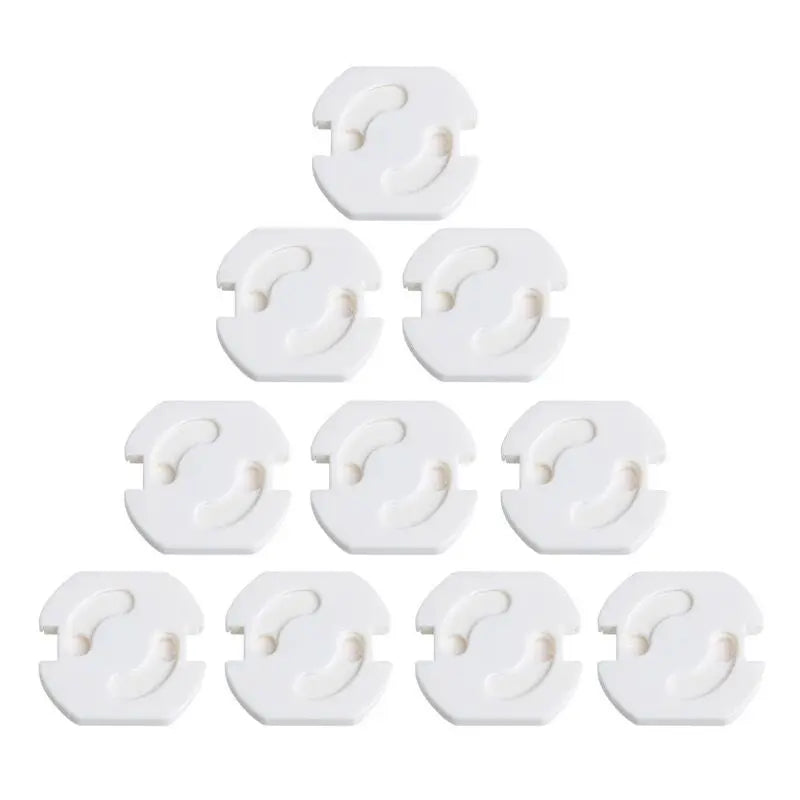 1/10pcs Electrical Outlet Protection Baby Child EU Power Socket Safety Guard Anti Electric Shock Plugs Protector Rotate Covers