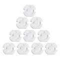 1/10pcs Electrical Outlet Protection Baby Child EU Power Socket Safety Guard Anti Electric Shock Plugs Protector Rotate Covers