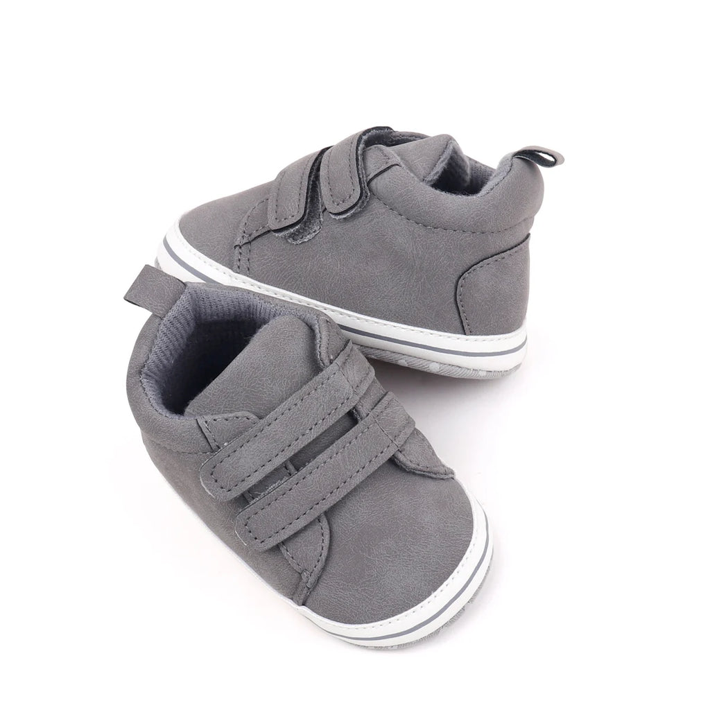 2025Hot Sale Autumn Baby Boys First Walking Indoor Outdoor Toddler Shoes With High Quality TPR Sole For 0-18M Fashionable Design