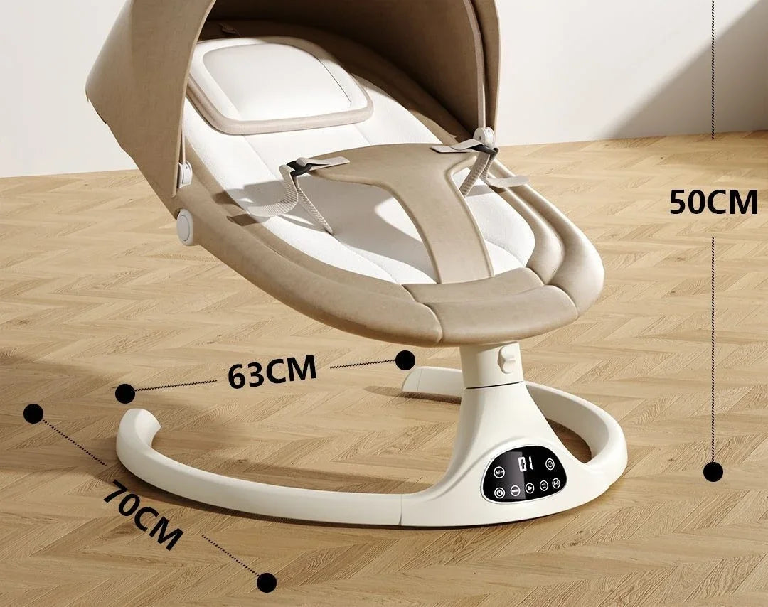 Electric Baby Rocker Swing and Soothing Bassinet with Music