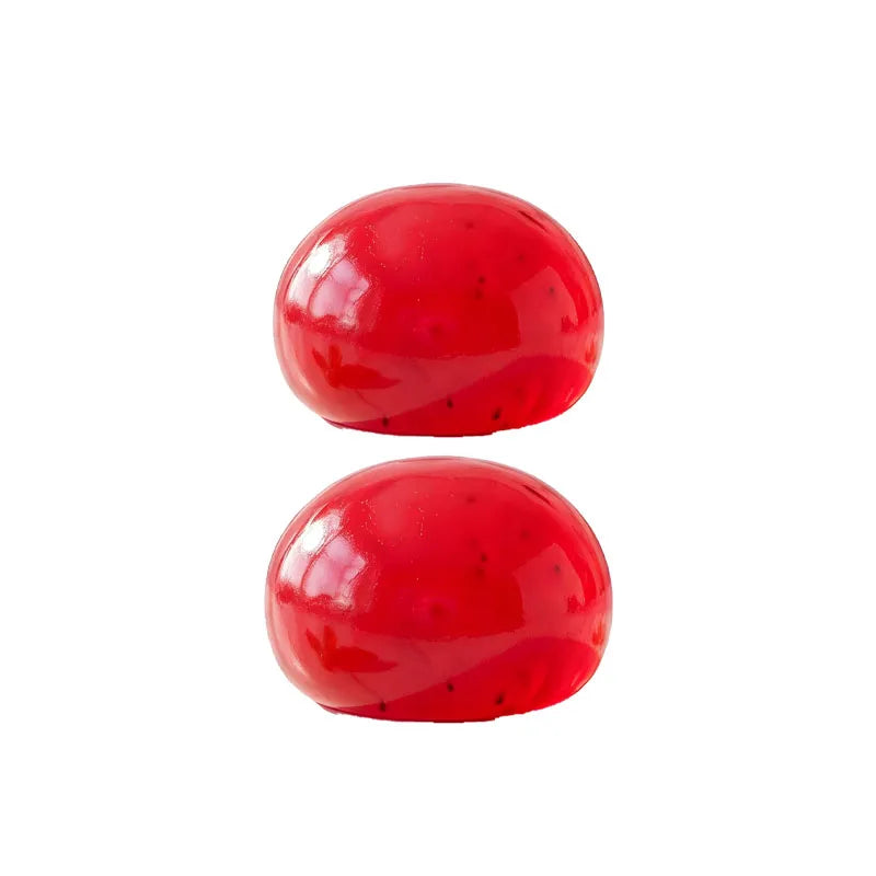Slow Rising Handmade Ice Sand Squishy Ball Watermelon Potato Shape Soft Stress Relief Fidget Squeeze Toy