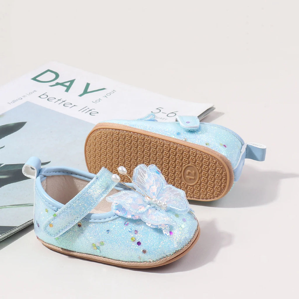 Girls' Summer sSandals 2025 New Style Children's Anti-Slip Soft Sole Infant Toddler Princess Shoes For Little Girls BXC5151