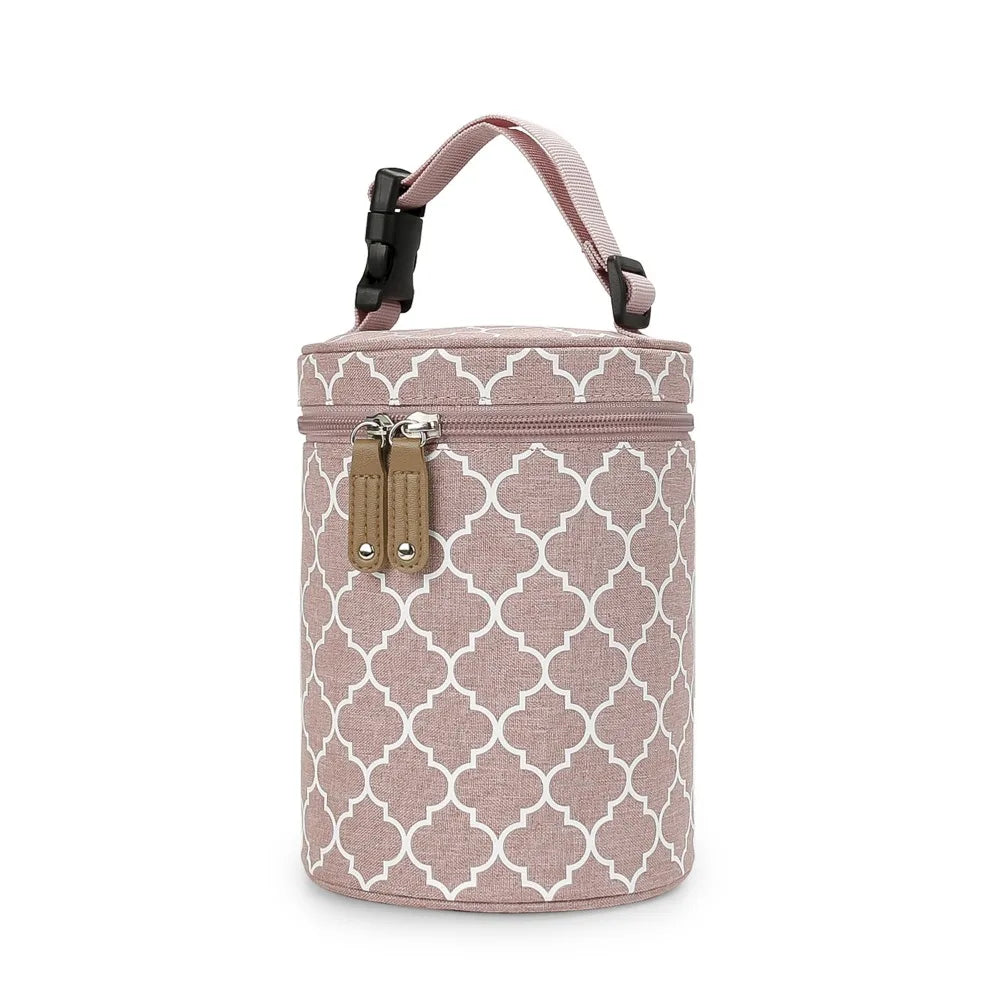 Stroller Hanging Bag Insulated Breast Milk Cooler 14x19cm Waterproof Travel Carrier
