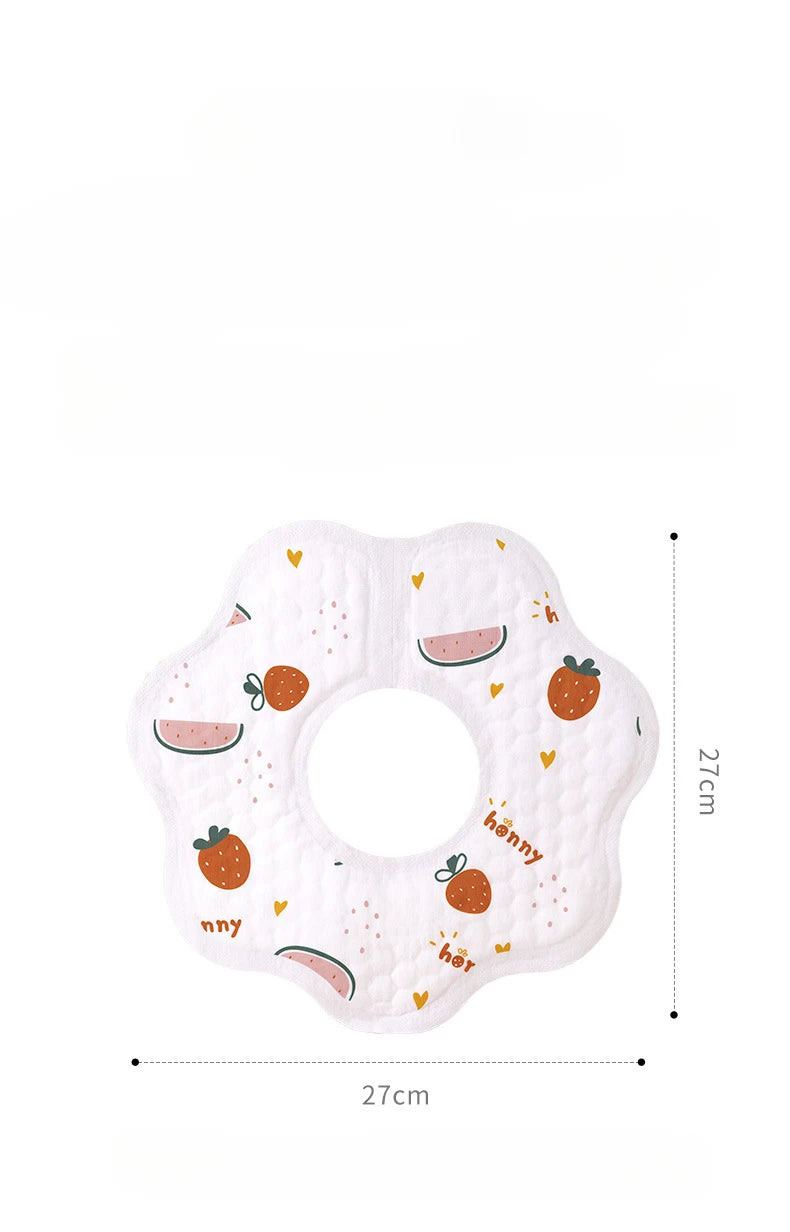 Children's disposable bib, baby large rotating bib, baby waterproof eating bib, mouth water towel, individually packaged
