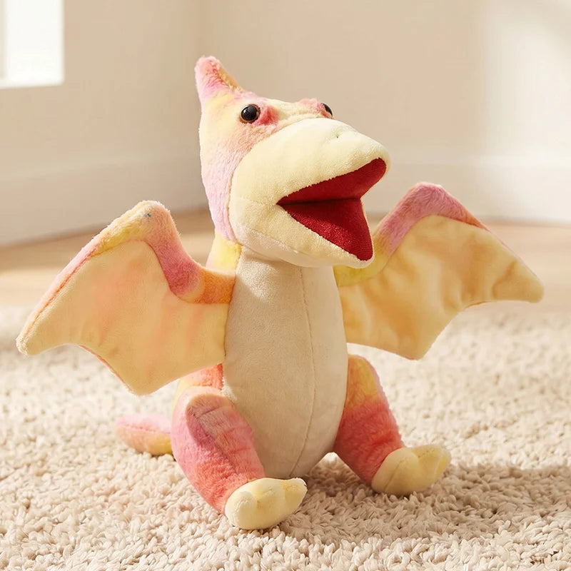 xlmodel 25cm Dinosaur Plush Toy Lifelike Triceratops Ankylosaurus Stegosaurus T Rex Pterosaur Dragon Doll