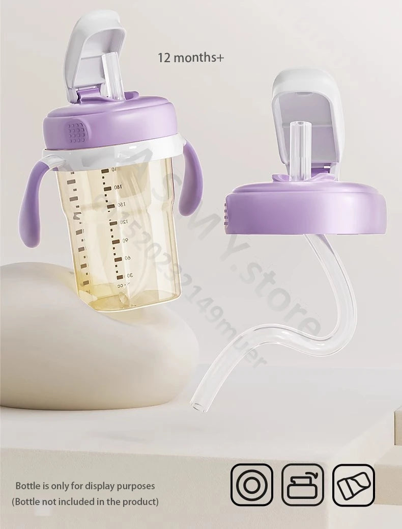 Suitable for hegen bottle accessories/cup cover/handle/nipple/square bottle universal