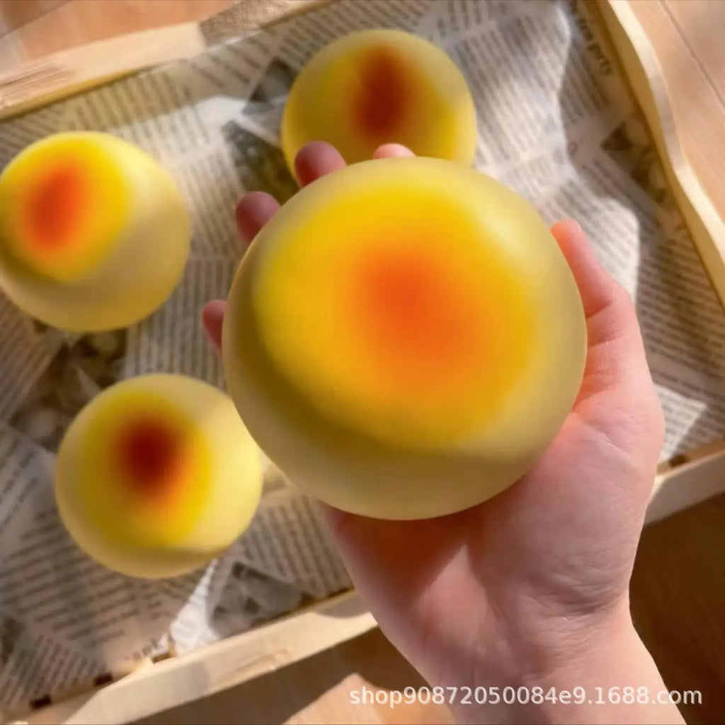 1/4PCS Sticky Bread Squishy Toys Slow Rise Stress Relief Fidget Toys Squeeze Foam Squishies Sensory Toys Party Favors