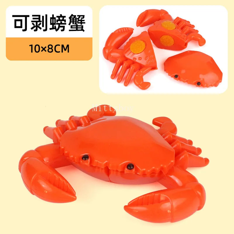 Chechele Montessori Simulation Toy 1 Piece Play House Vegetable Biscuit Bread Baking Educational Toy