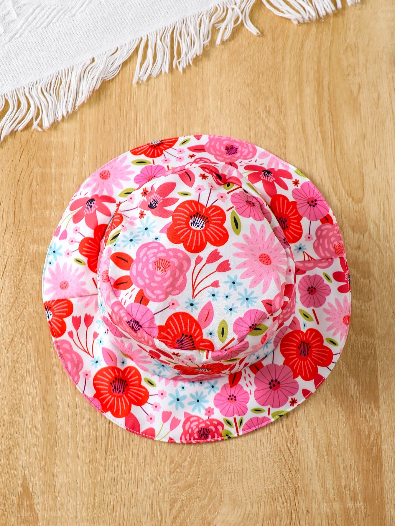 Baby Girl Summer Dress Strap Beautiful Printed Strap Dress+Hat Two Piece Set for 0-3 Year Old Baby Girl Beach Vacation Dress