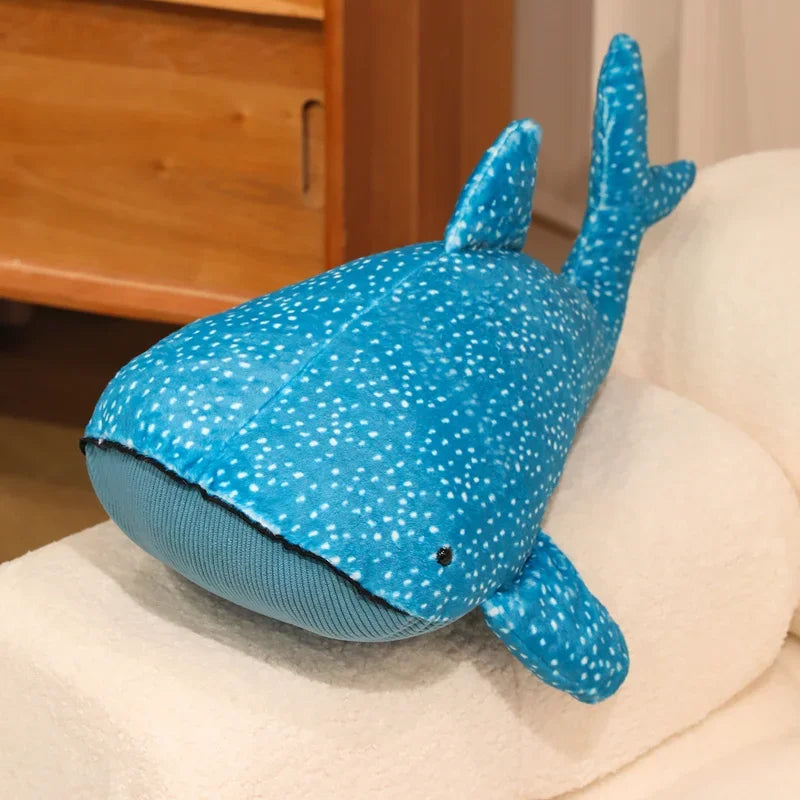Lovely Whale Plush Toys Stuffed Soft Animal Blue Whale Dolls Kawaii Toy for Birthday Christmas Gift