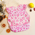 Happyflute 1 Pc Sleeveless Bib for Babies & Toddlers Waterproof Smock Bib for Eating Machine Washable & Mess-Proof Feeding Bib