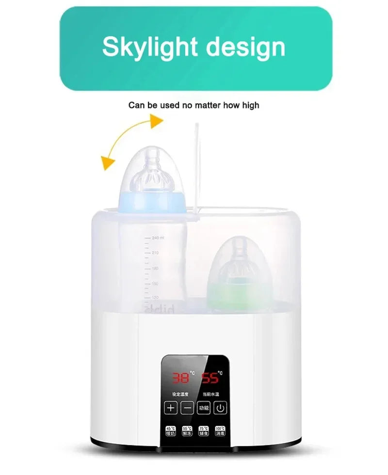 Baby Bottle Warmer Newborn Feeding Bottle Fast Heater Accurate Temperature Control Multifunctional Sterilizer Baby Accessories