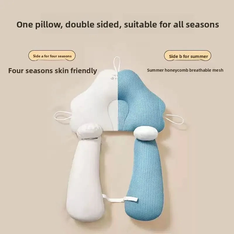 Newborn Baby Pillow Double Sides Multi-functional Sleeping Nusing Pillow Bed Cushion Baby Bedding Items New Born Accessories