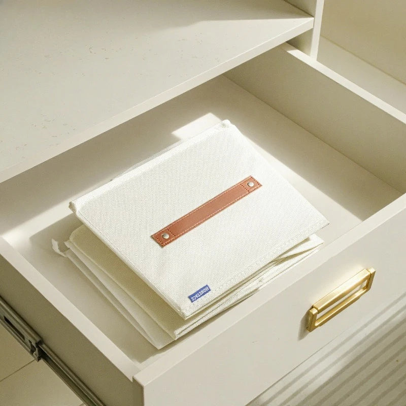 Oxford Foldable Boxes Clothes Organizers Underwear Pants Storage Box of Cabinets and Drawers for Bedroom Wardrobe Organization