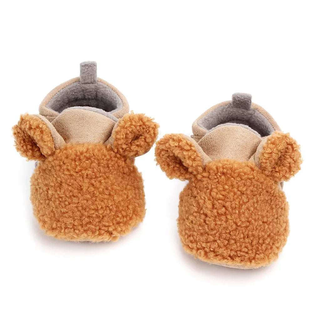 Baby Winter Shoes Cute Animal Ear Soft Cotton Warm and Comfortable for 0-18 Months Boys and Girls 2024 New Fashion  D2028 D2097