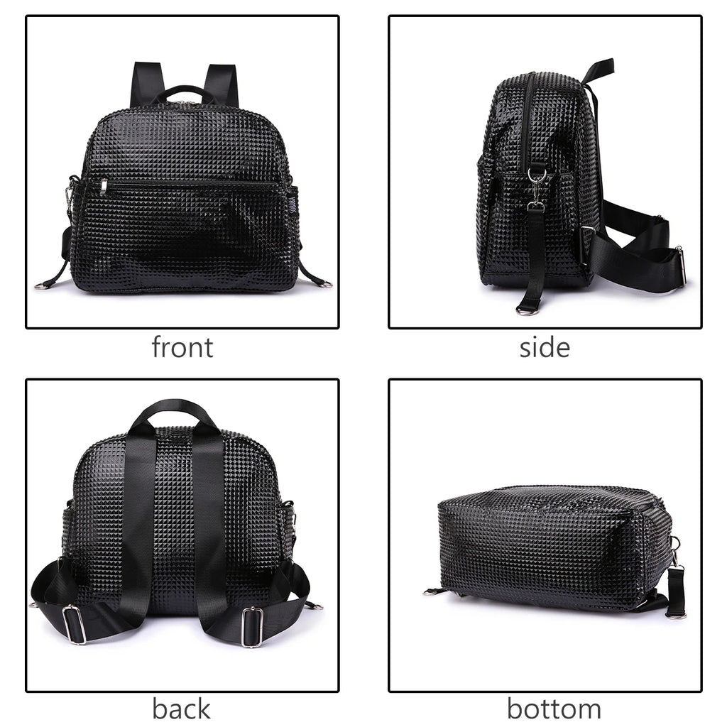 Soboba Stylish Mother Diaper Backpacks Large Capacity Waterproof Environmental Fabric Diaper Bag for Mommy Fashion Nappy Bag