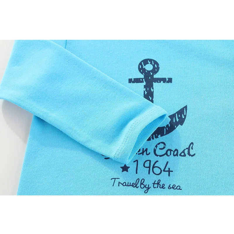 3 Pcs/Lot Spring Autumn Cartoon Long Sleeve Newborn Baby Boy Girl Bodysuits 100%Cotton Soft Infants Clothes