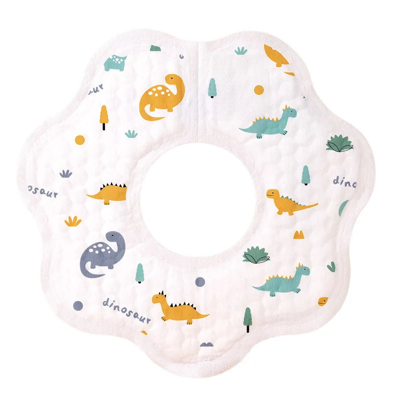 Children's disposable bib, baby large rotating bib, baby waterproof eating bib, mouth water towel, individually packaged