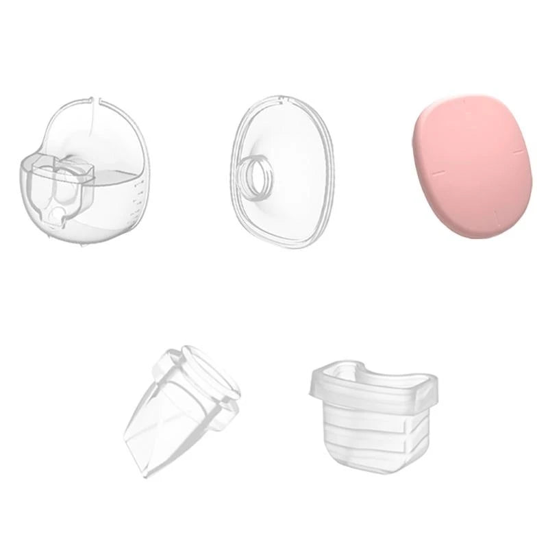 J15U Comfortable Breastfeeding Accessory for S18/S21 Wearable Pumps 27mm/24mm Flange & Valves Soft Silicone Diaphragm