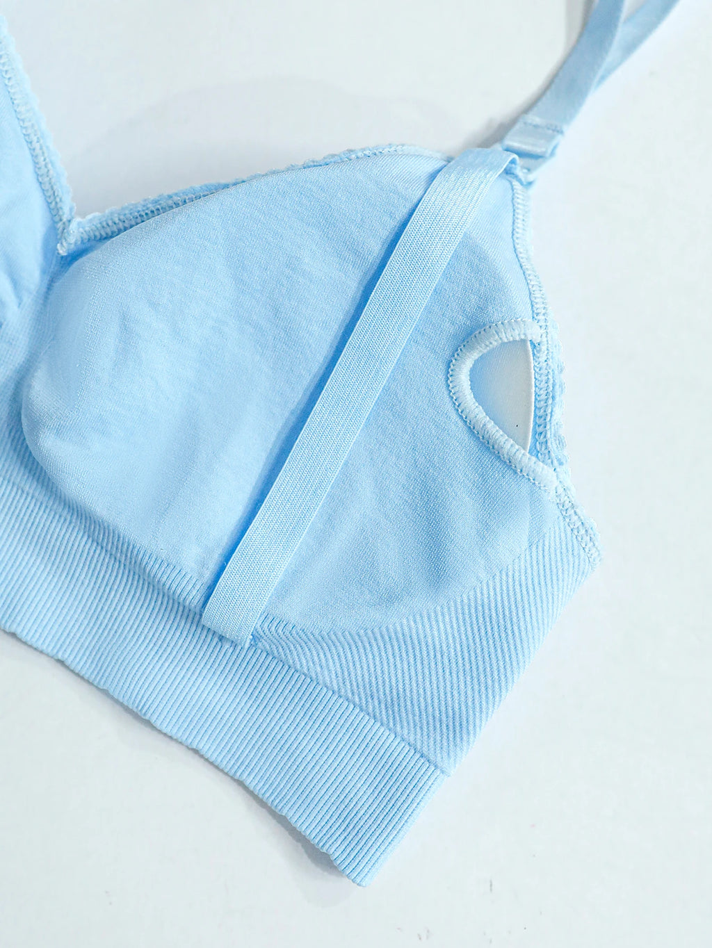 Pregnant Women'S Nursing Bra With No Scars Or Steel Rings, Comfortable At Home, Front Opening And Convenient Nursing Bra
