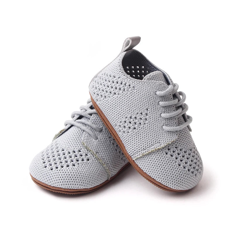 Spring Autumn Children's Mesh Sports Shoes Breathable Mesh Footwear Baby Shoes Casual Shoes 0-1 Years Old Soft Topped Baby Shoes