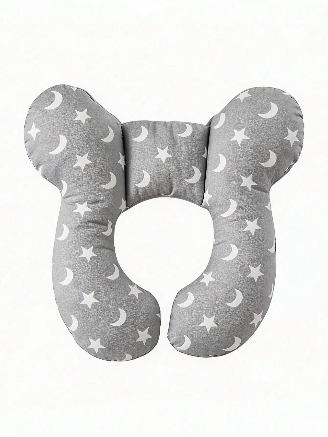1Pc Baby U-Shaped Pillow, Infant Travel Neck Pillow, Soft-Breathable-Cute Cartoon Pattern, Soft Baby Head Support Cushion, Suitable for Car Seats, Strollers, and Travel