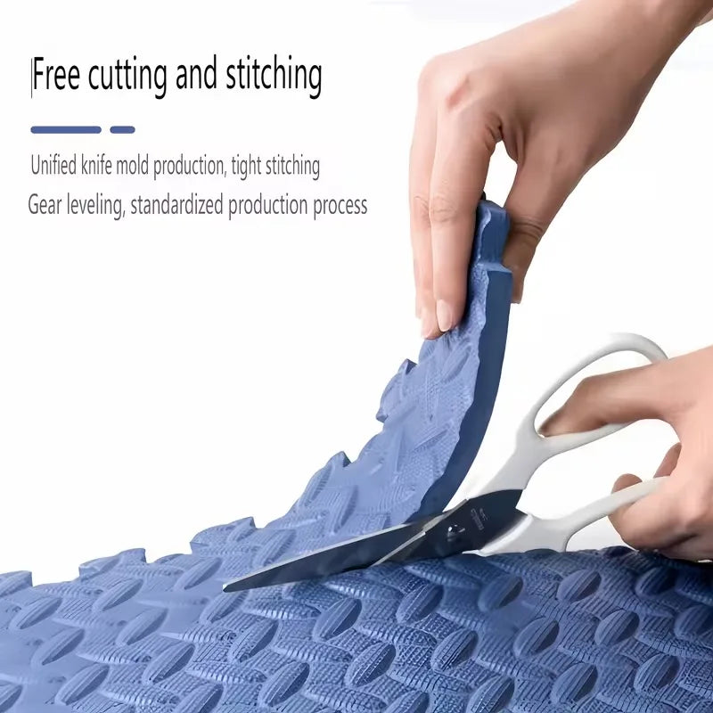 30x30cm EVA Kids Foam Play Mat Thickened Interlocking Puzzle Floor Mat for Crawling Bedroom Home Non Slip Soft Summer Carpet Rug