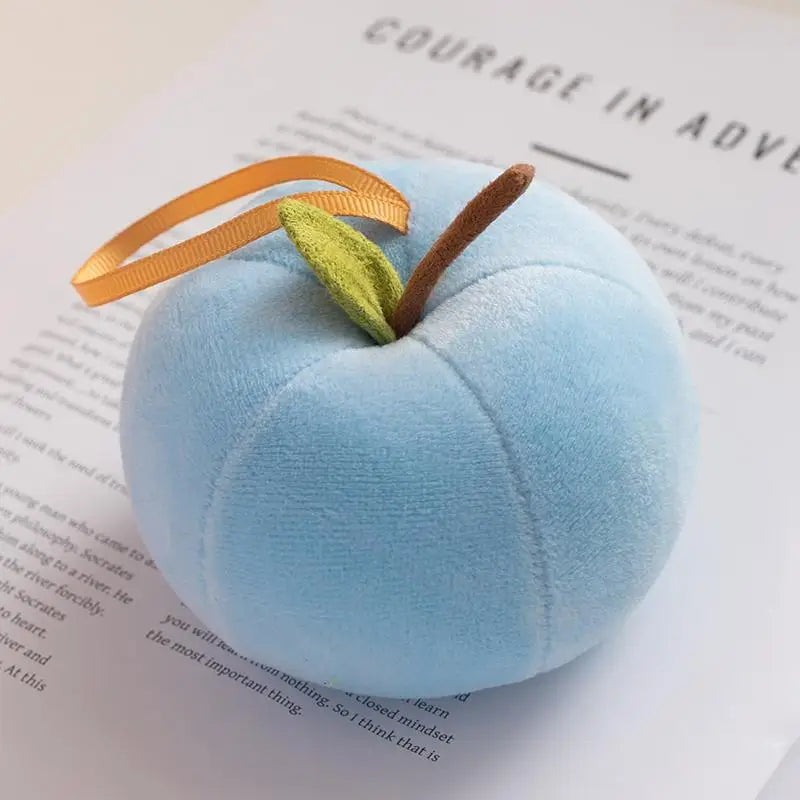 Apple Plush Toy Mini Hanging Decor Delicate Cute Colorful Lifelike Apple Ornament Appl-01