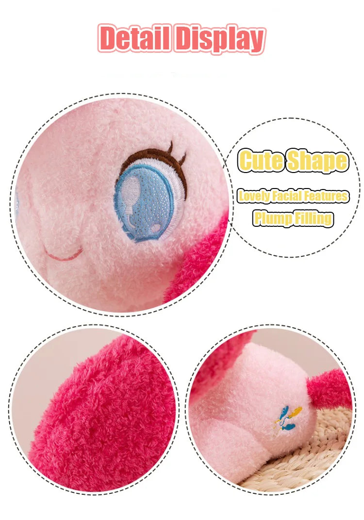 My Little Pony Plush Toy 28cm Cute Pony Stuffed Doll Soft Huggable Rainbow Pinkie Pie Birthday Gift Collection