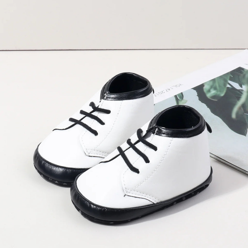 Spring And Autumn Baby Boys And Girls First Walking Toddler Shoes With High Quality TPR Sole For 0-18M Baby Casual Sports Shoes