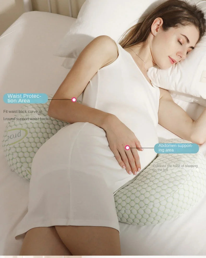 Multi-Color Optional Soft Maternity Pillow Pregnancy Support Cushion for Belly Back And Waist Comfortable Expectant Mother Suppl