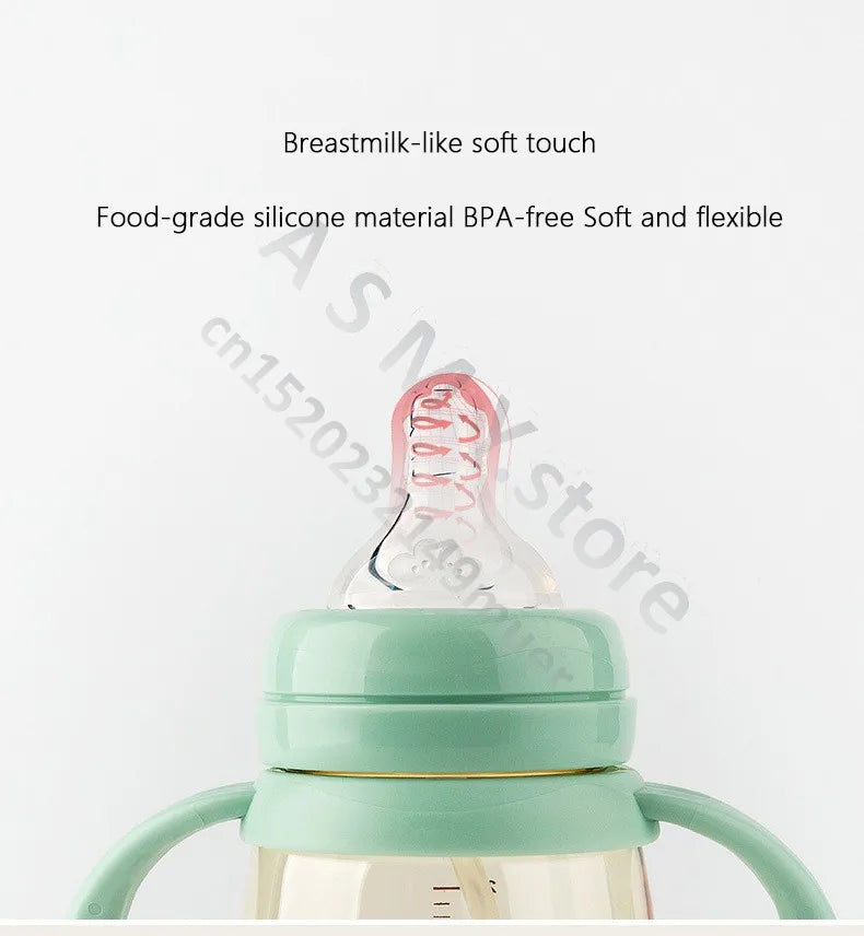 Anti-colic bottle/newborn baby bottle/90ML 240ML 300ML PPSU large capacity bottle/wide calibre baby bottle/drinking cup/BPA-free