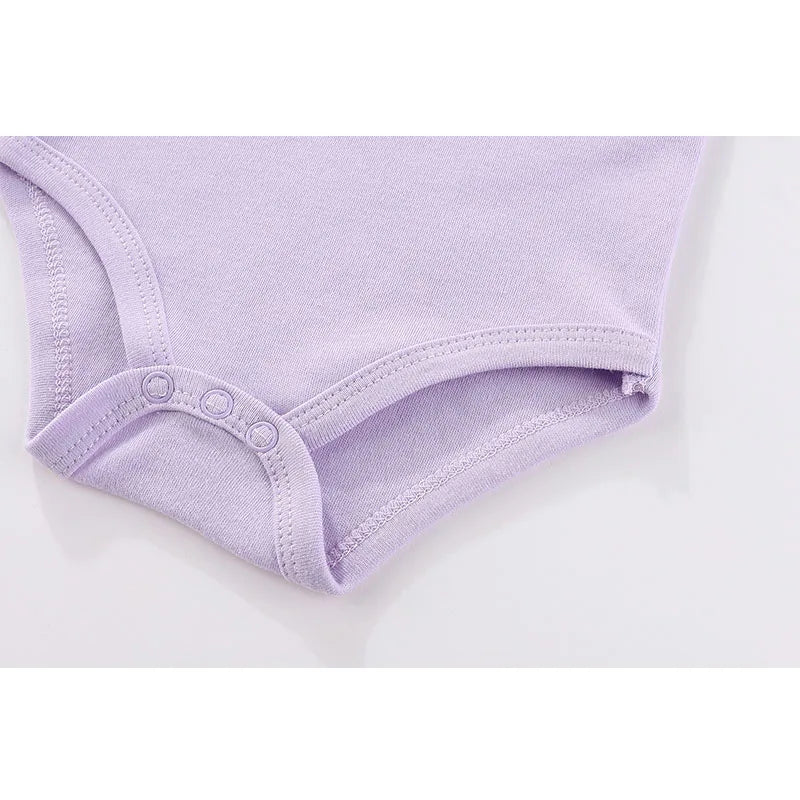 Catoon 3 Pcs/Lot Baby Girls Bodysuits 100%Cotton Soft Newborn Onesies Summer Infant Clothes