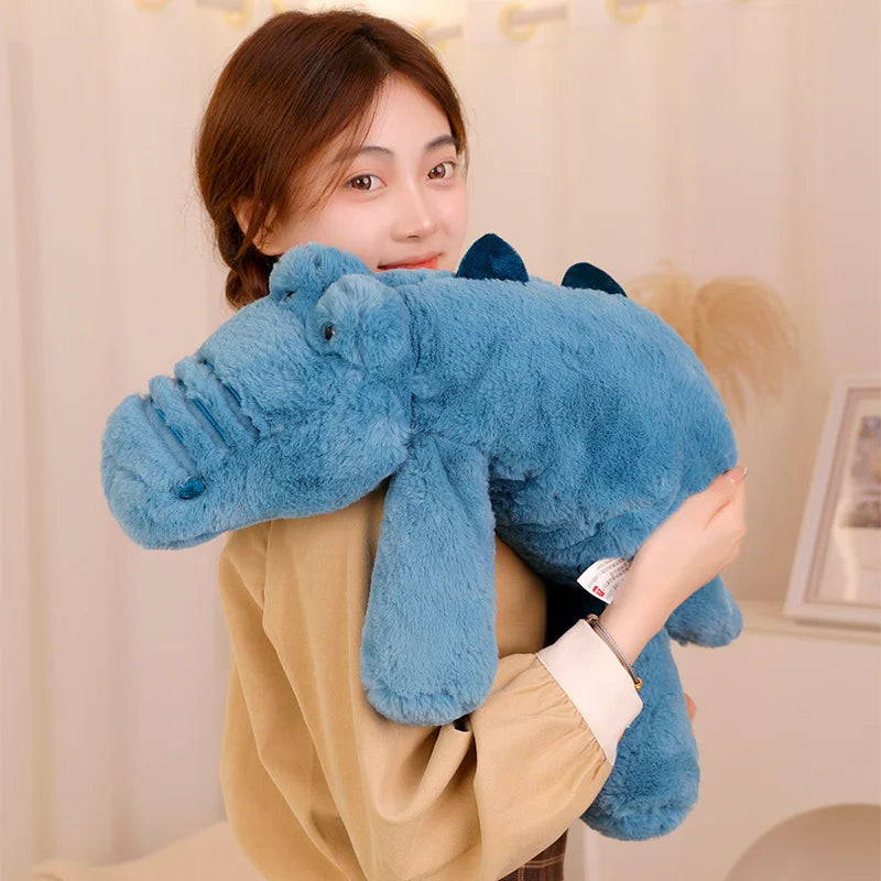 Hot Cute High Quality Forest Animal Plush Doll Pillow Soft Long-arm Raccoon Crocodile Sloth Fox Toy Home Decor Accompany Gift