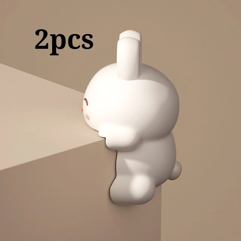 Cartoon Silicone Corner Protector Anti Collision Edge Guard Dinosaur Rabbit Bear For Baby Kids Furniture Table Window