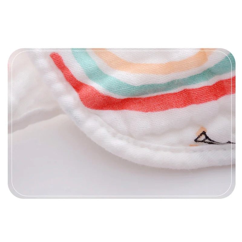 Baby Bibs U-shaped Bandana Feeding Bib Saliva Towel Kids Girl Boy Cotton Bibs