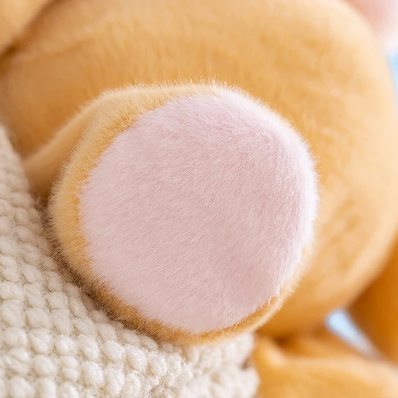 2026 Hot Cuddly Cartoon Sheep Plush Toys High Quality Fluffy Sitting Pose Doll Warm Cozy Children Companion Xmas Gift Home Decor