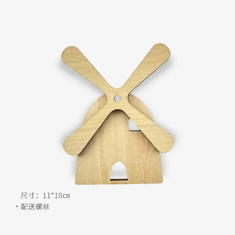 DIY Montessori Busy Board Accessories Set Wooden Sensory Activity Toys Gear Switch LED Light Drum Beads Educational Learning Toy
