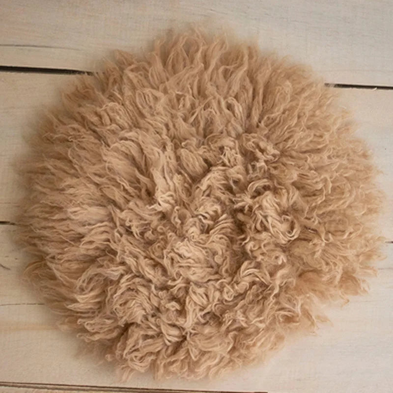 Newborn Retro Photography Props Infant Woven Rattan Bed Baby Crib Photo Studio Handmade Posing Props Kawaii Shooting Furnitures