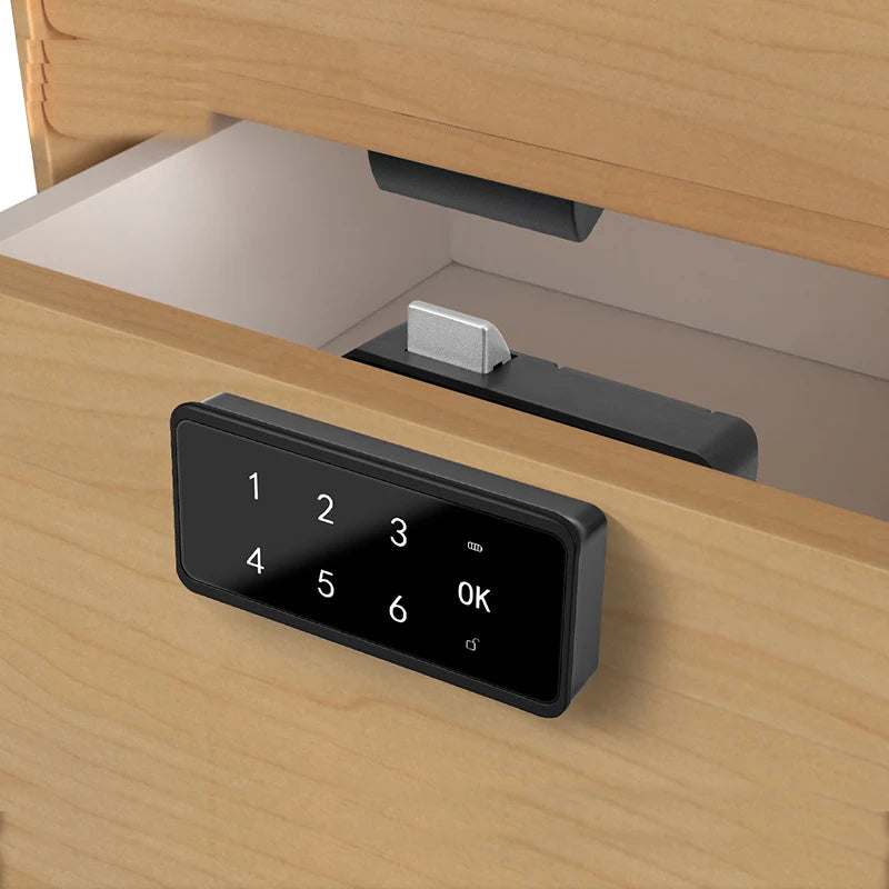 Smart Password Cabinet Drawer Cupboards Door Lock