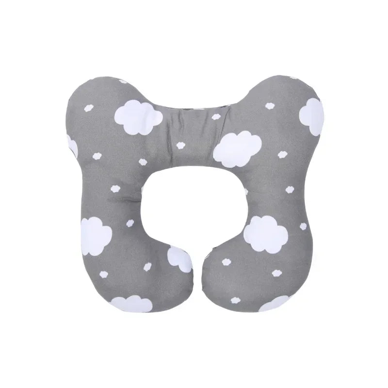 U Shaped Baby Stroller Neck Pillow For Newborn Car Seat Headrest Cushion Cartoon Design