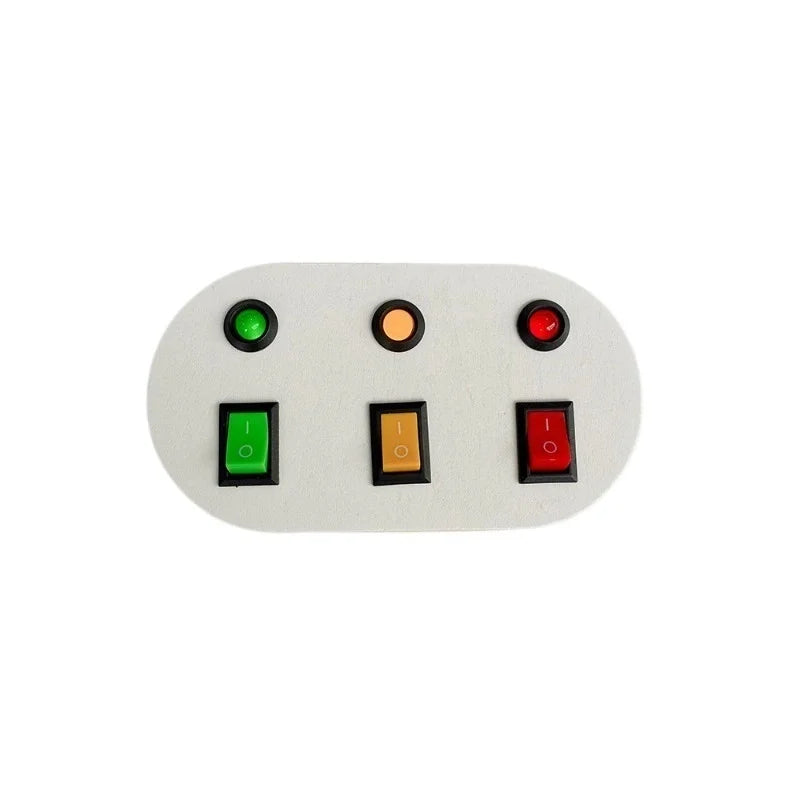 Diy Montessori Busy Board Educational Toy Bee Flower Gear Gate Led Lamp Drum Learning