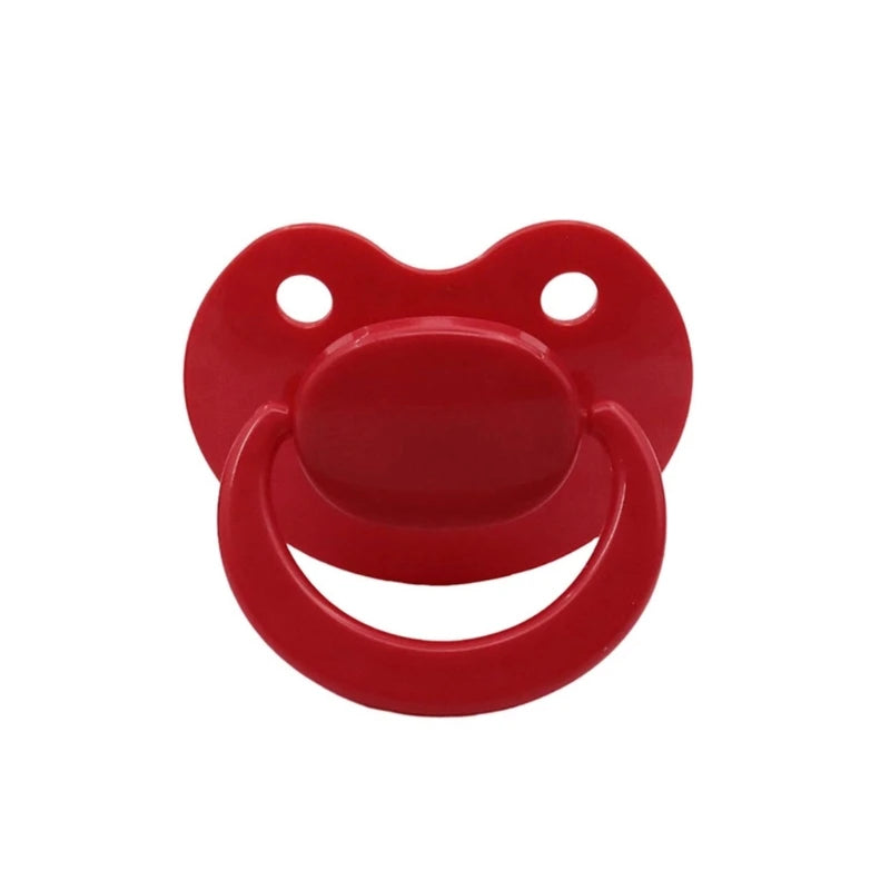 Adult Pacifier for Stress Relief Silicone Simulation Nipple Peace and Relaxation Realistic Soother Toy