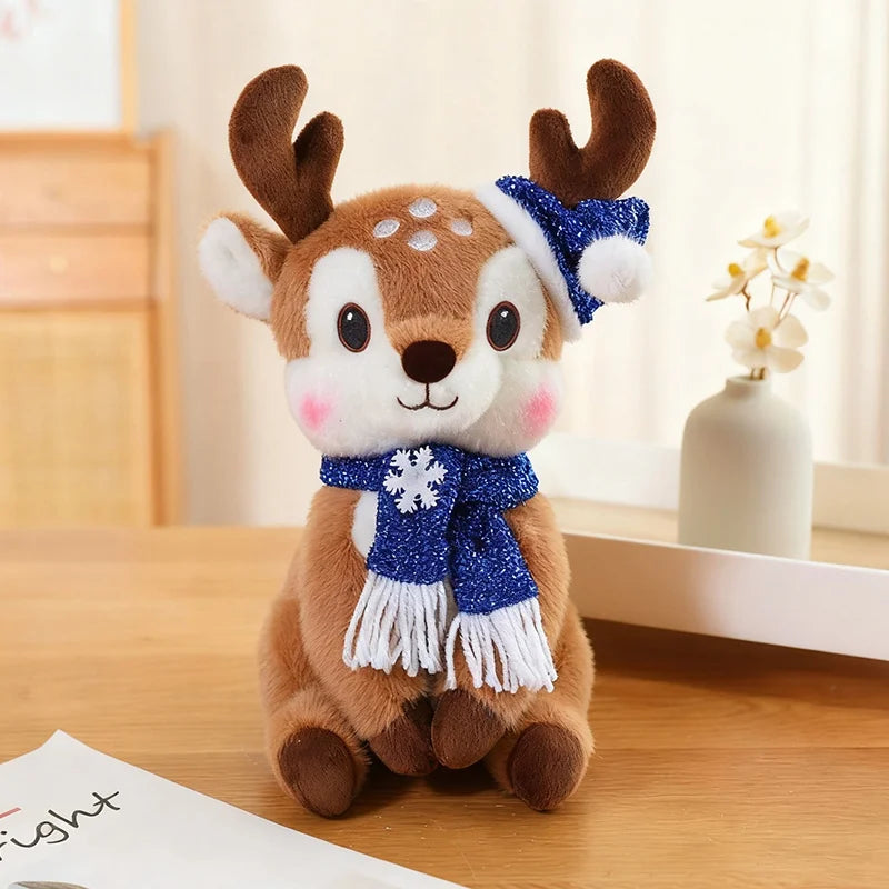 Deer Doll Pillow Stuffed Plush Toy For Kids Kawaii Cartoon Anime Plush Soft Cozy