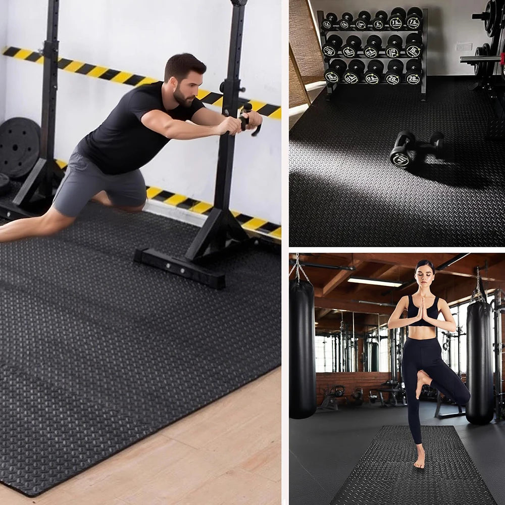 3/6/9/12/16Pcs Hot Sale EVA Foam Floor Tiles 30x30x1CM Interlocking Floor Mat Multi-Purpose Puzzle Gym Mat for Indoor Gym Home